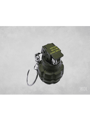 Encendedor Mini Zippo Granada M26 Metal Airsoft Soplete 3x5cm