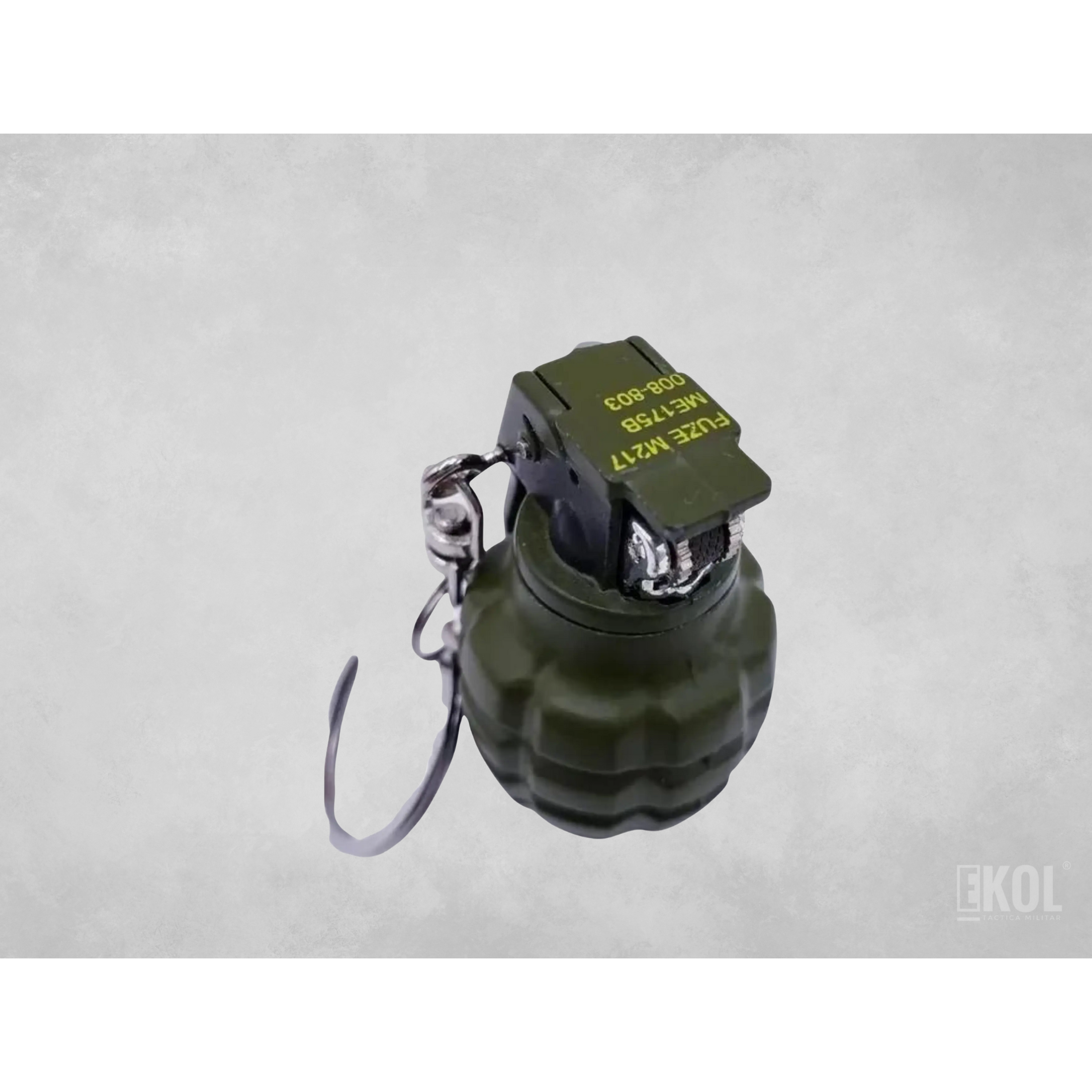 Encendedor Mini Zippo Granada M26 Metal Airsoft Soplete 3x5cm 2