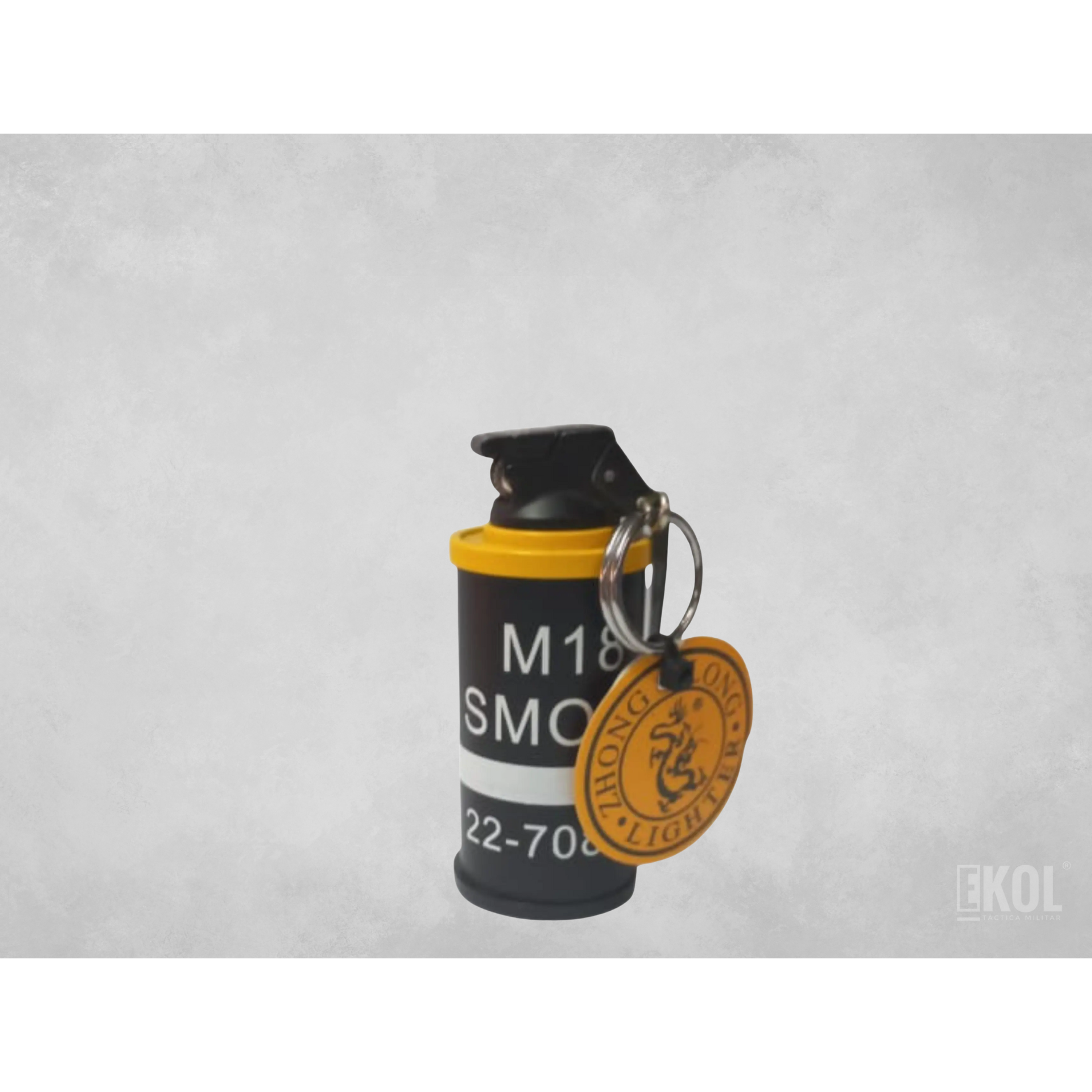 Zippo Granada Humo M18 Mini Encendedor 5x5cm 2