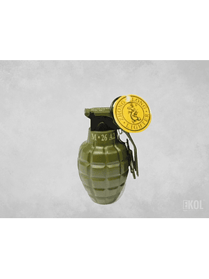 Encendedor Zippo Granada M26 Metal Grande Airsoft Soplete 9x5cm