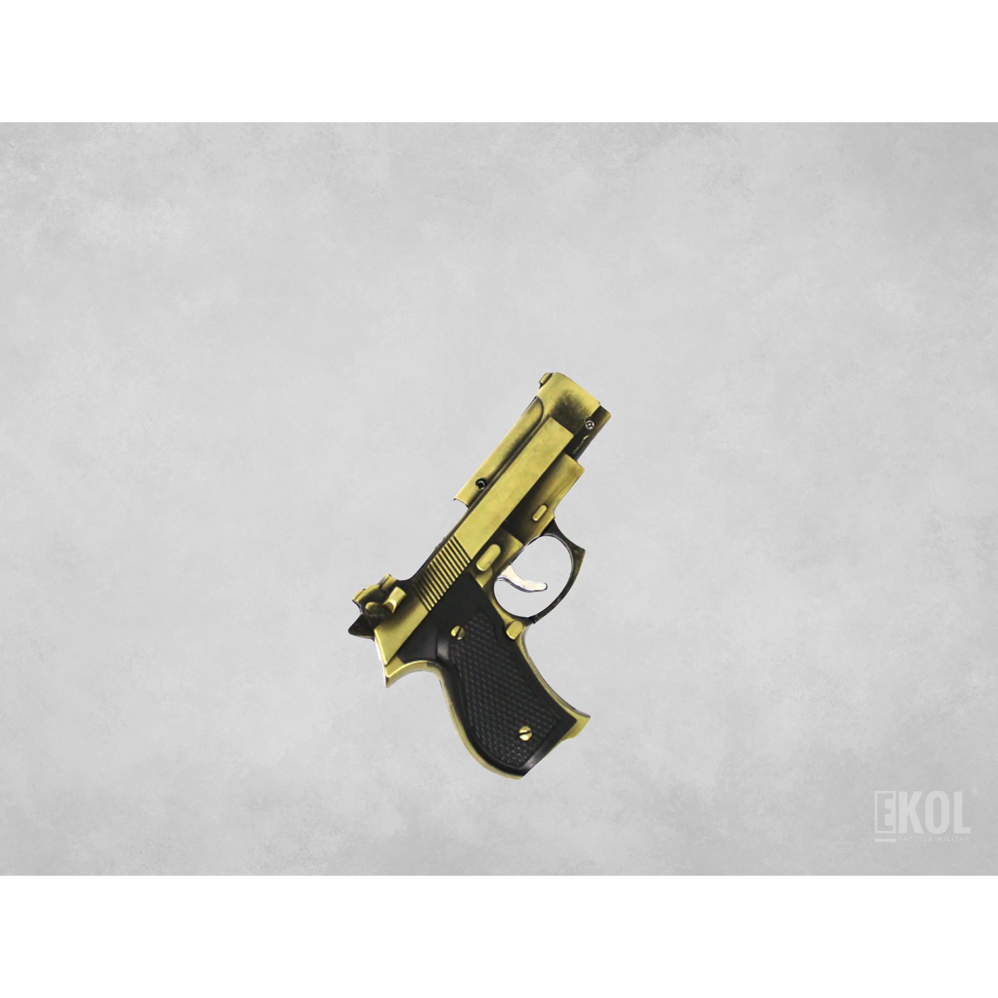ENCENDEDOR PISTOLA PRIETTO BERETTA METAL  3
