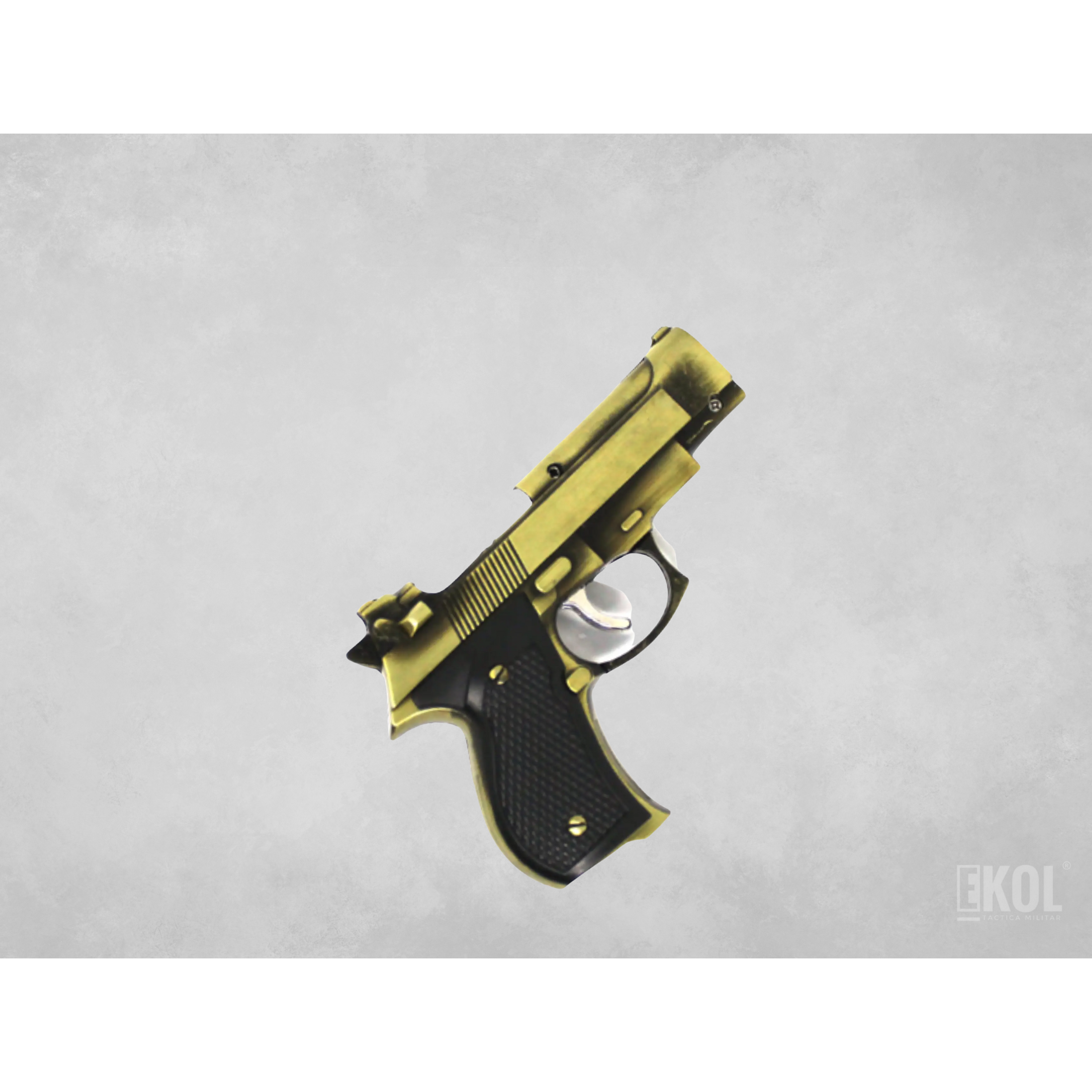 ENCENDEDOR PISTOLA PRIETTO BERETTA METAL  1