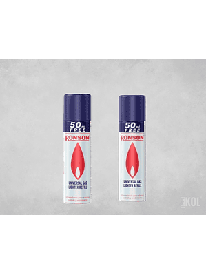 Recarga Gas Butano Ronson 50mL Multiproposito