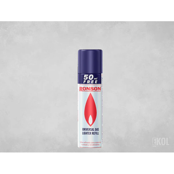 Recarga Gas Butano Ronson 50mL Multiproposito 1
