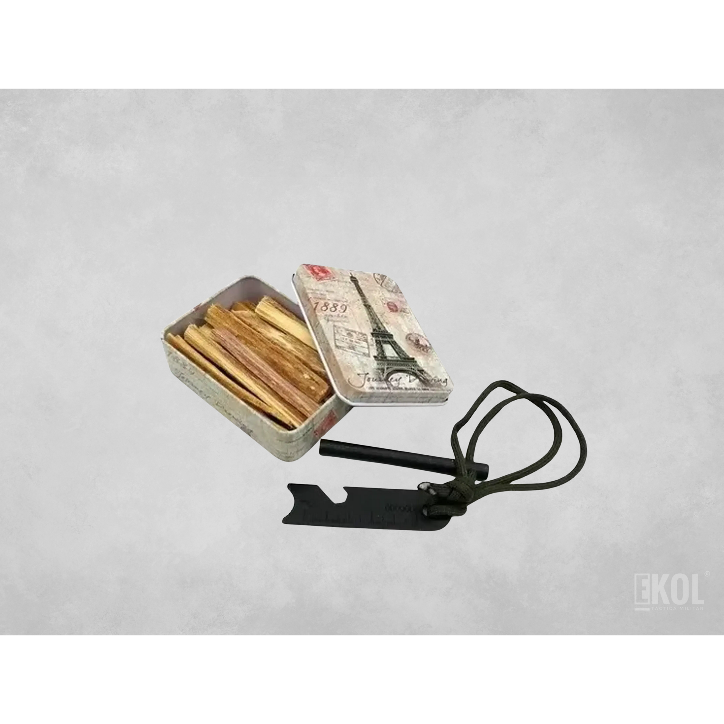 Set Iniciador De Fuego O Pedernal 1