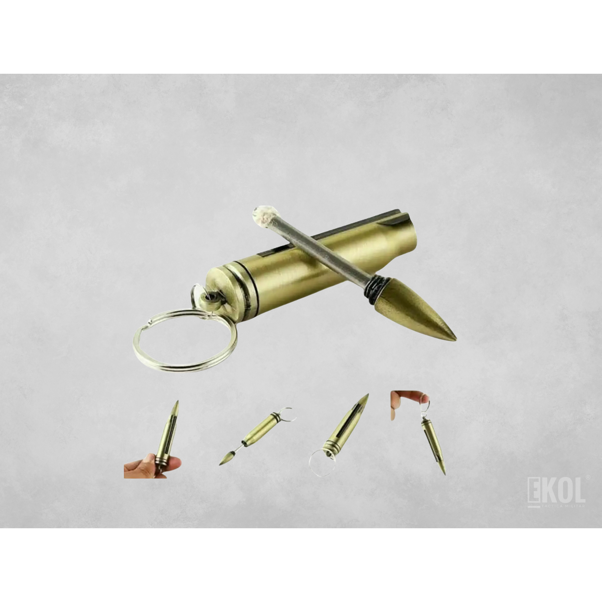 Pedernal Supervivencia Tipo Bala - Iniciador Fuego 1