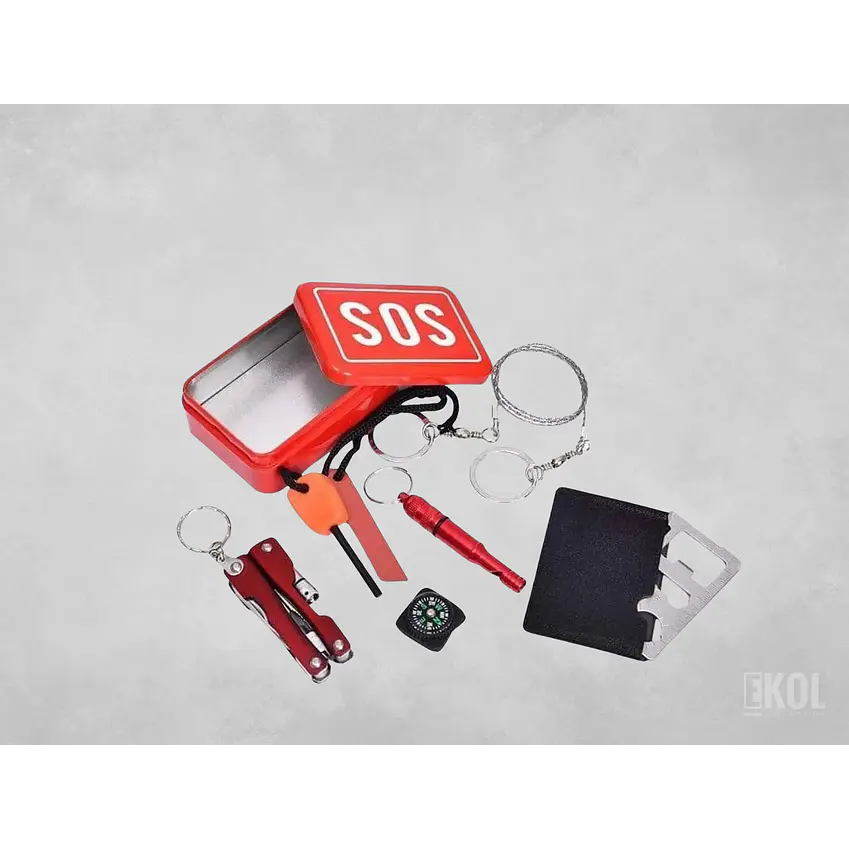 KIT SOS SUPERVIVENCIA TÁCTICO MILITAR 1