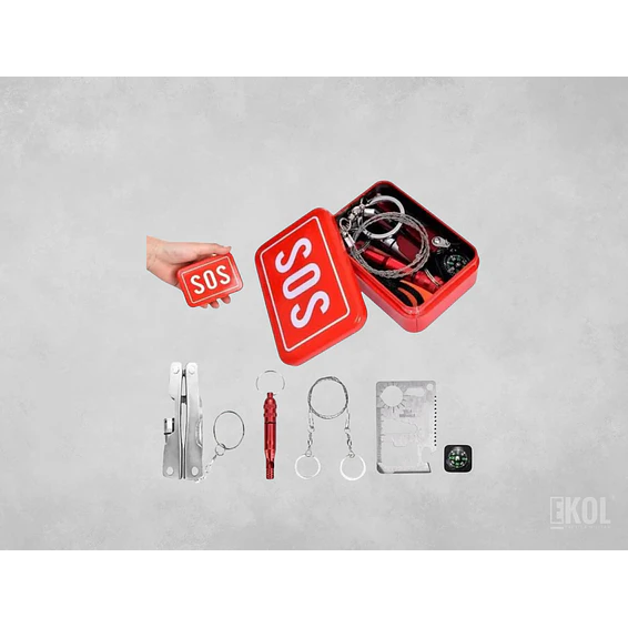 KIT SOS SUPERVIVENCIA TÁCTICO MILITAR 2