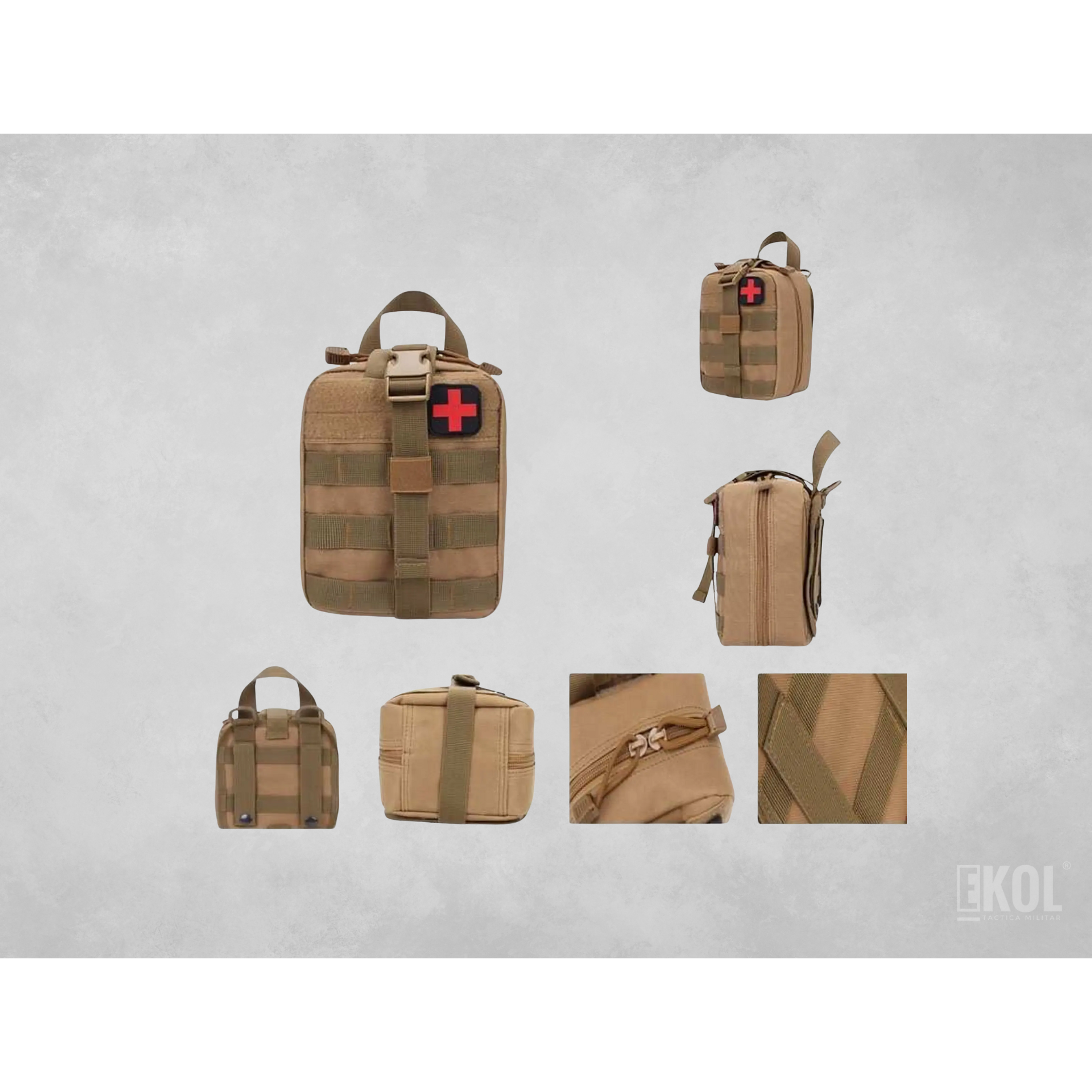 Bolso de Primeros Auxilios Militar Táctico  4