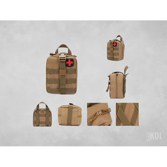 Bolso de Primeros Auxilios Militar Táctico  4