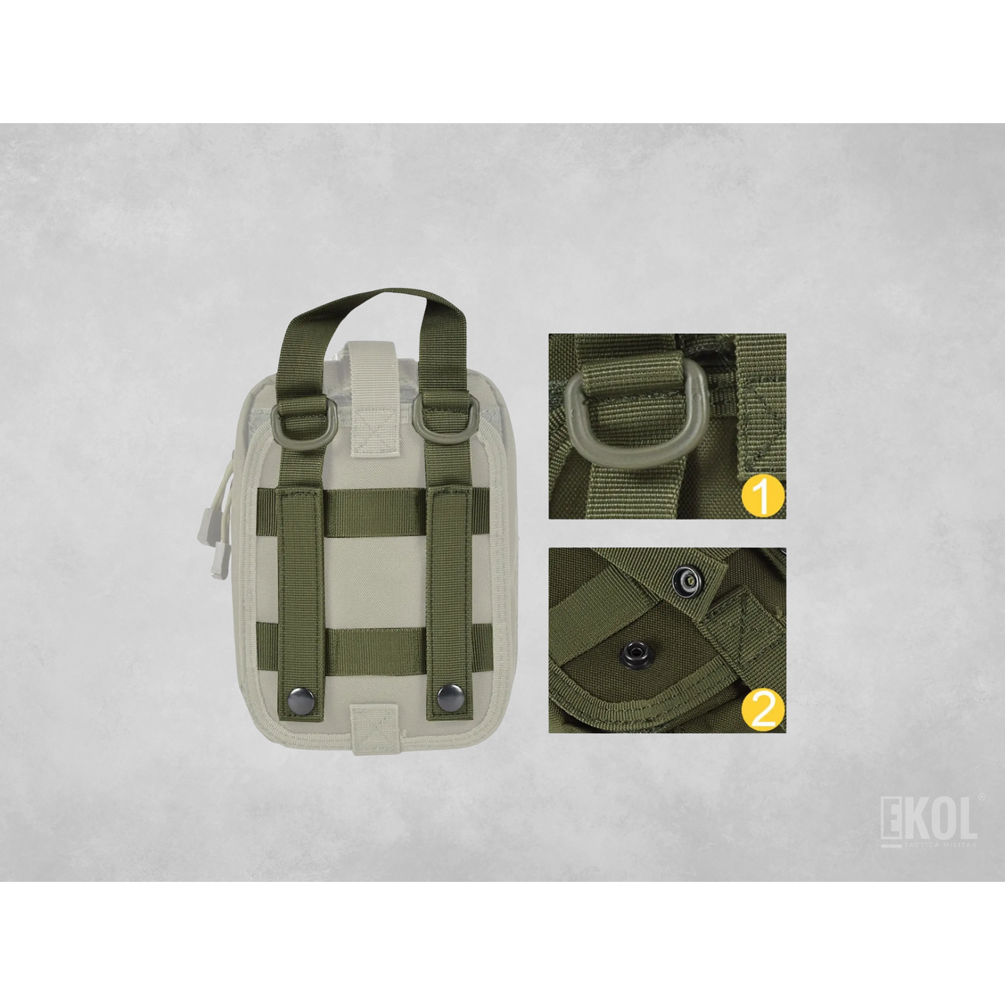 Bolso de Primeros Auxilios Militar Táctico  7