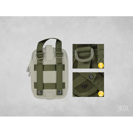 Bolso de Primeros Auxilios Militar Táctico  7