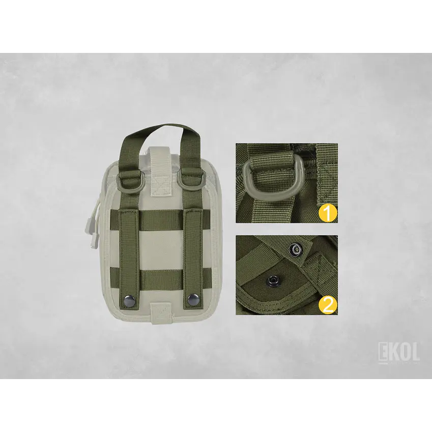 Bolso de Primeros Auxilios Militar Táctico  7