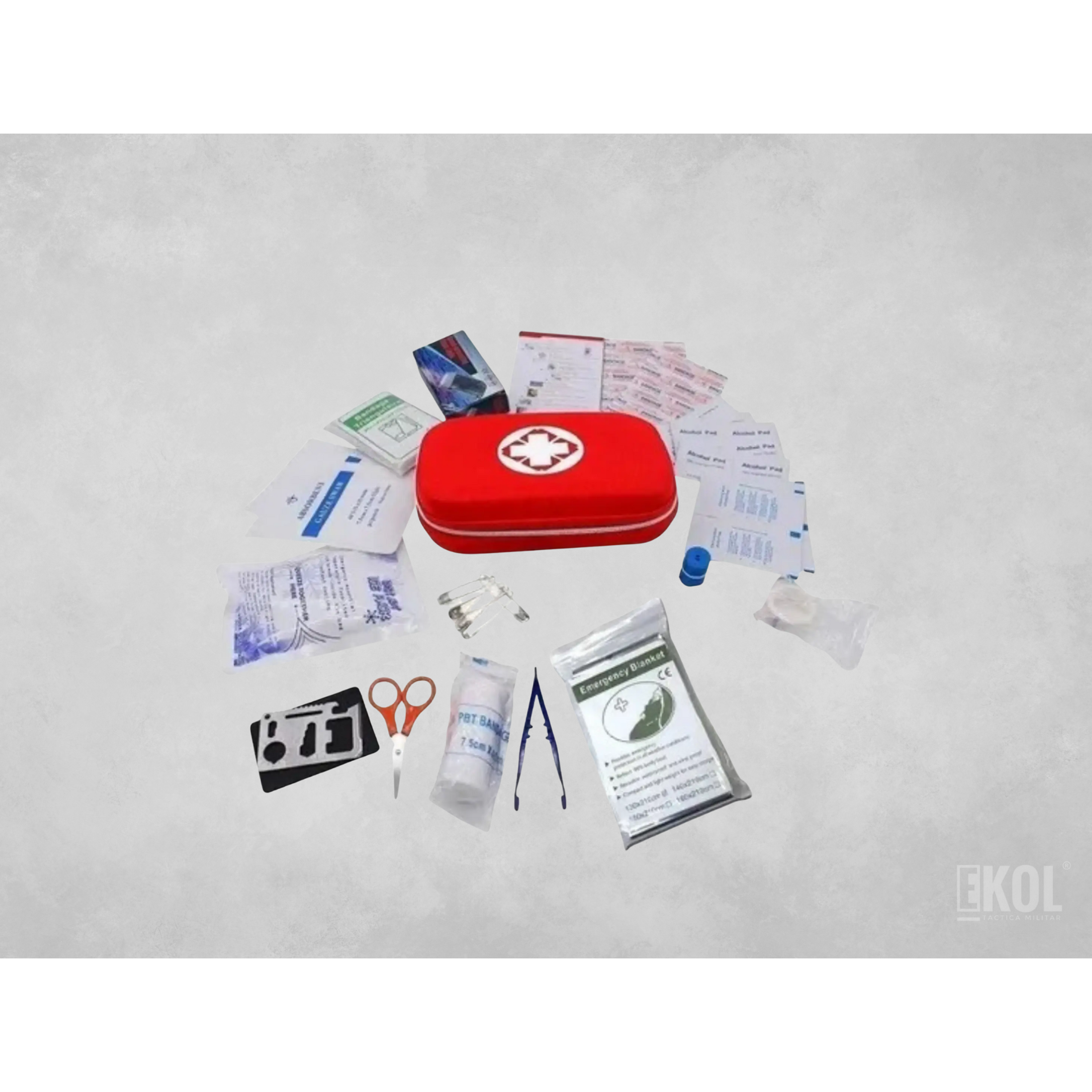Botiquín de Emergencia Primeros Auxilios Camping Trekking 4