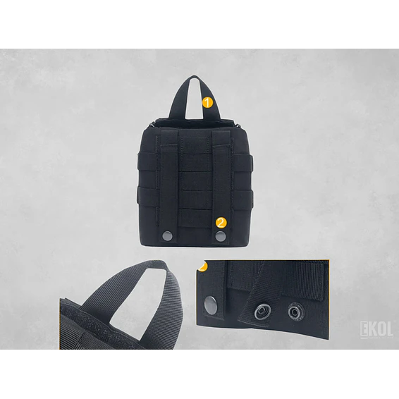 Pouch Tactico Primeros Auxilios Airsoft Paintball 11