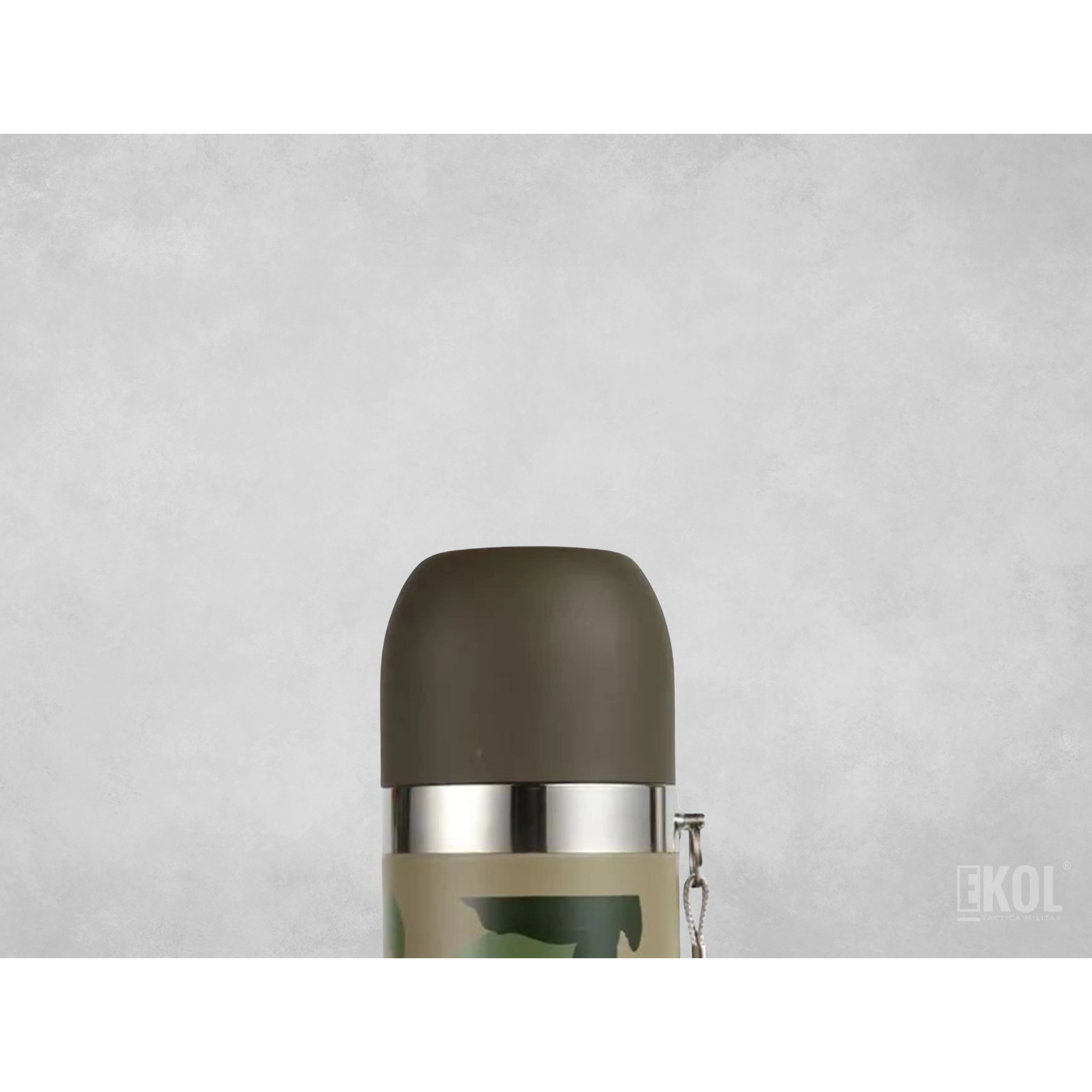 Botella Cantimplora Táctica Caza Camping Aluminio Camuflaje 3