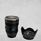 Taza Termo Cafe Tazon Tipo Lente Camara Fotografica Alumino - Miniatura 2