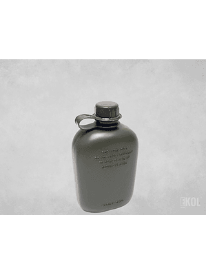 Cantimplora Verde Militar Plástica 