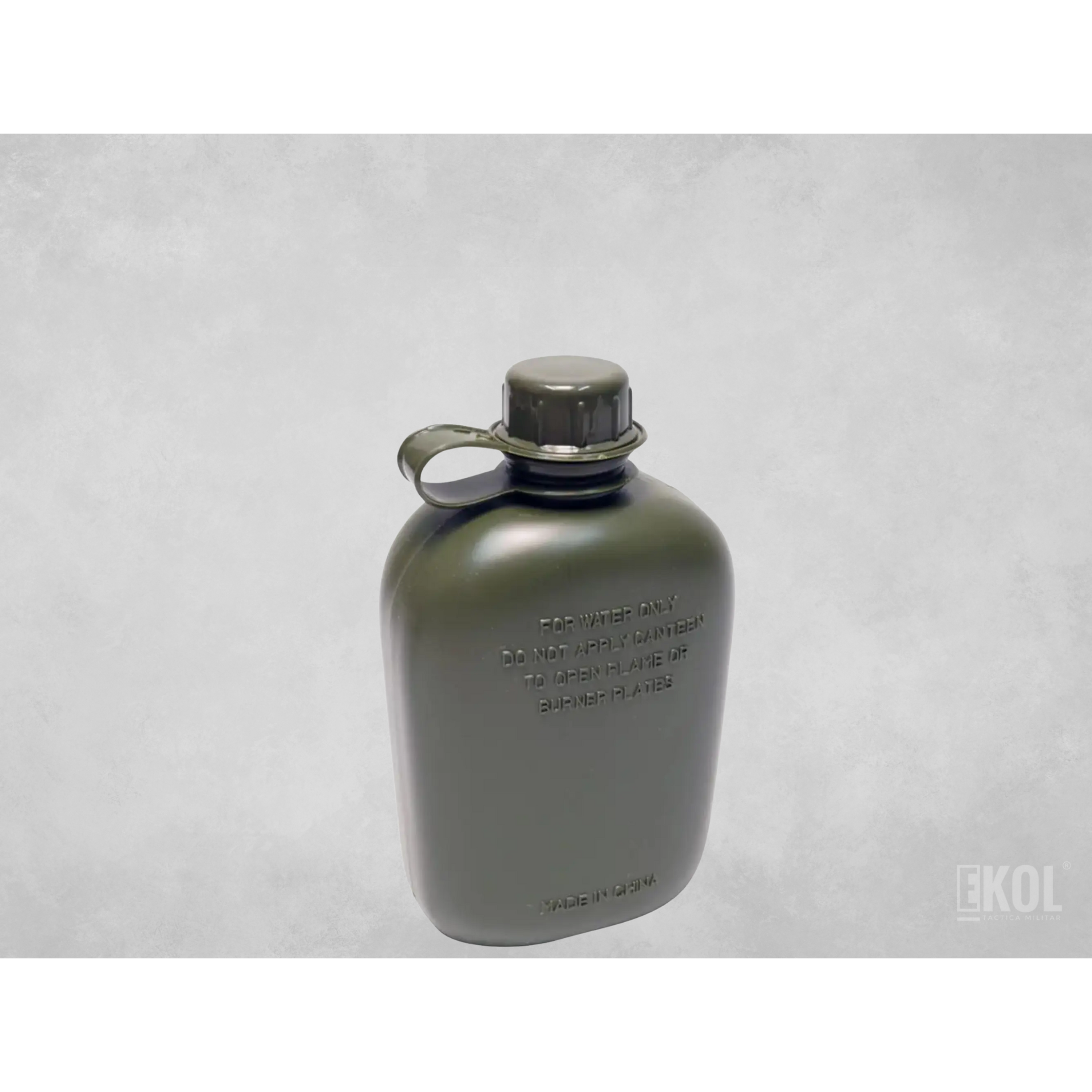 Cantimplora Verde Militar Plástica  1