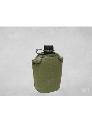 Cantimplora Verde Militar Plástica 