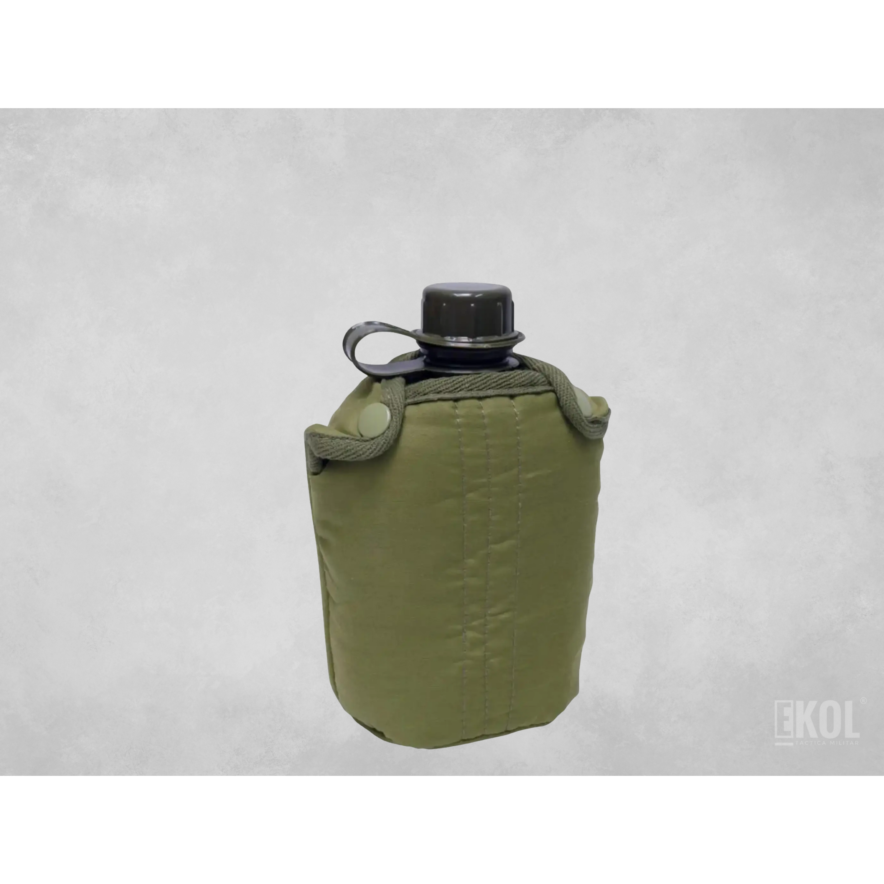Cantimplora Verde Militar Plástica  2