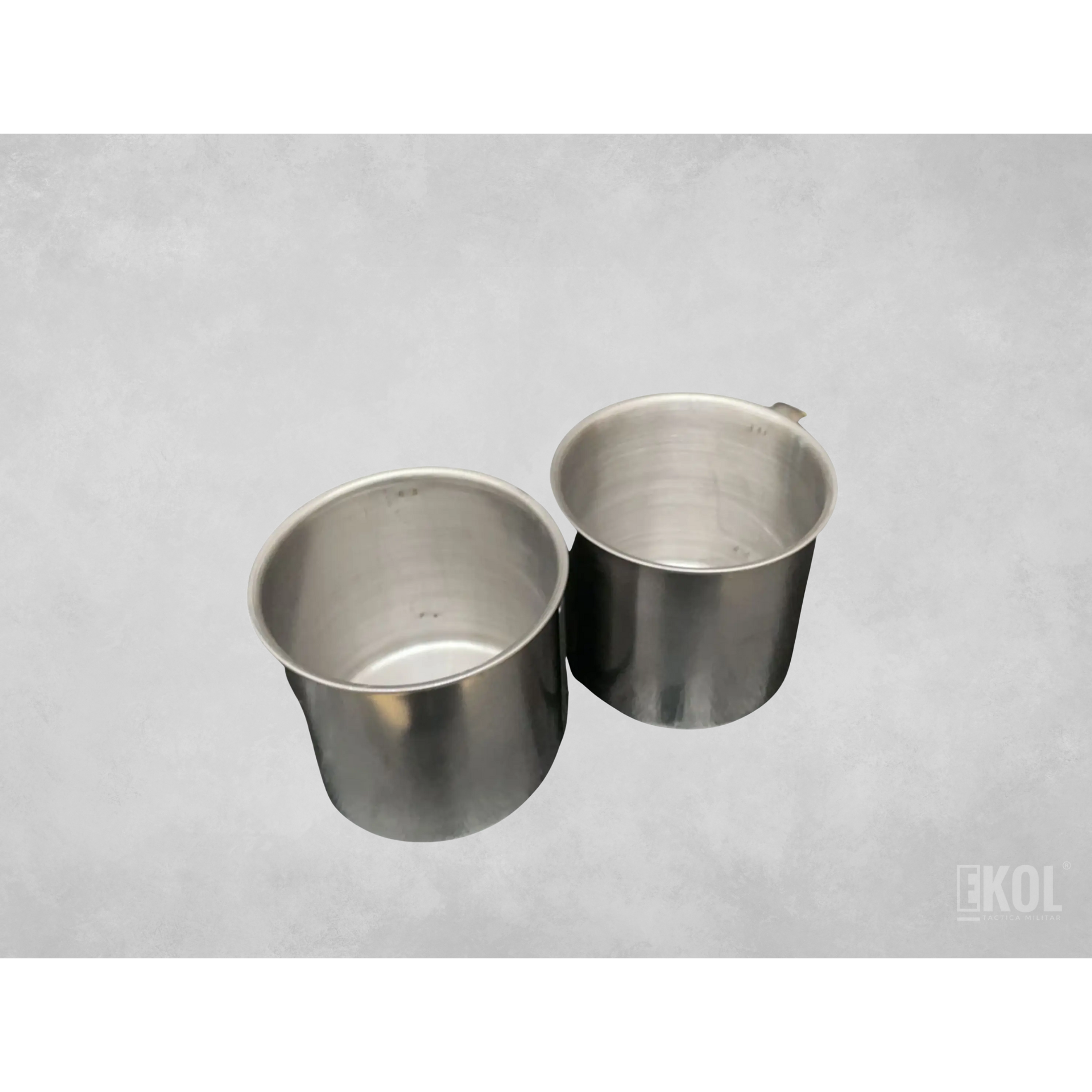 Vaso Metálico Asa Camping Outdoor Hogar 3