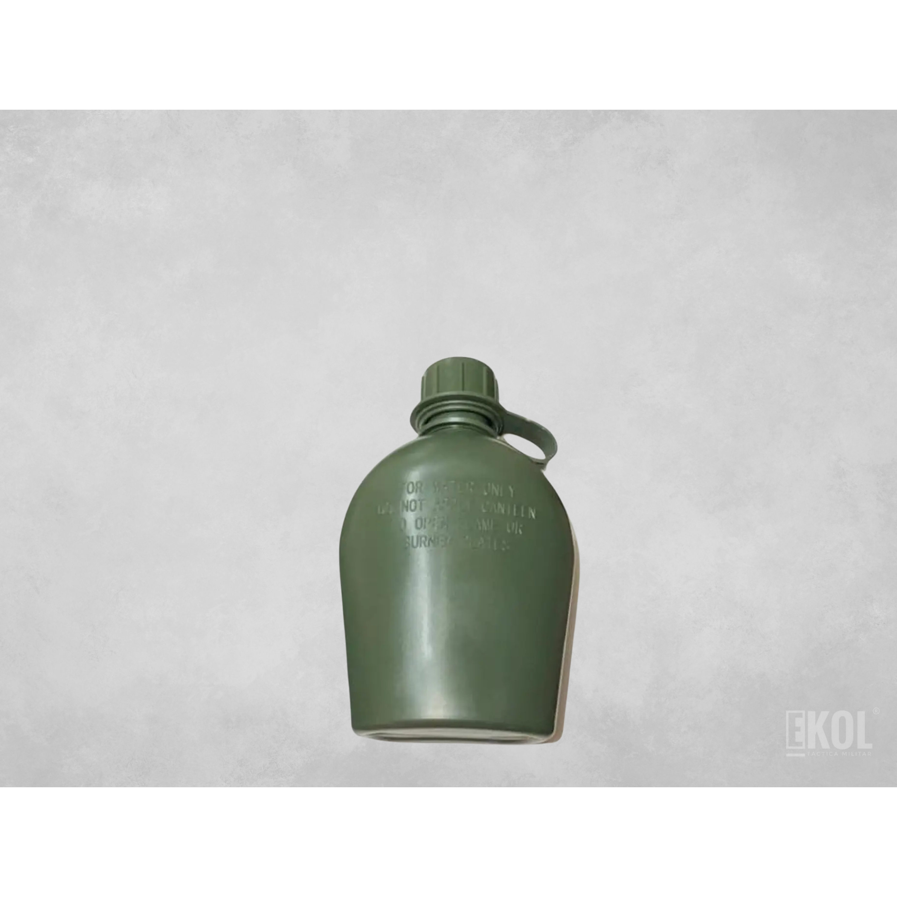 Cantimplora Verde Militar Plástica  3