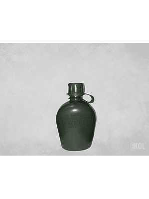 Cantimplora Verde Militar Plástica 