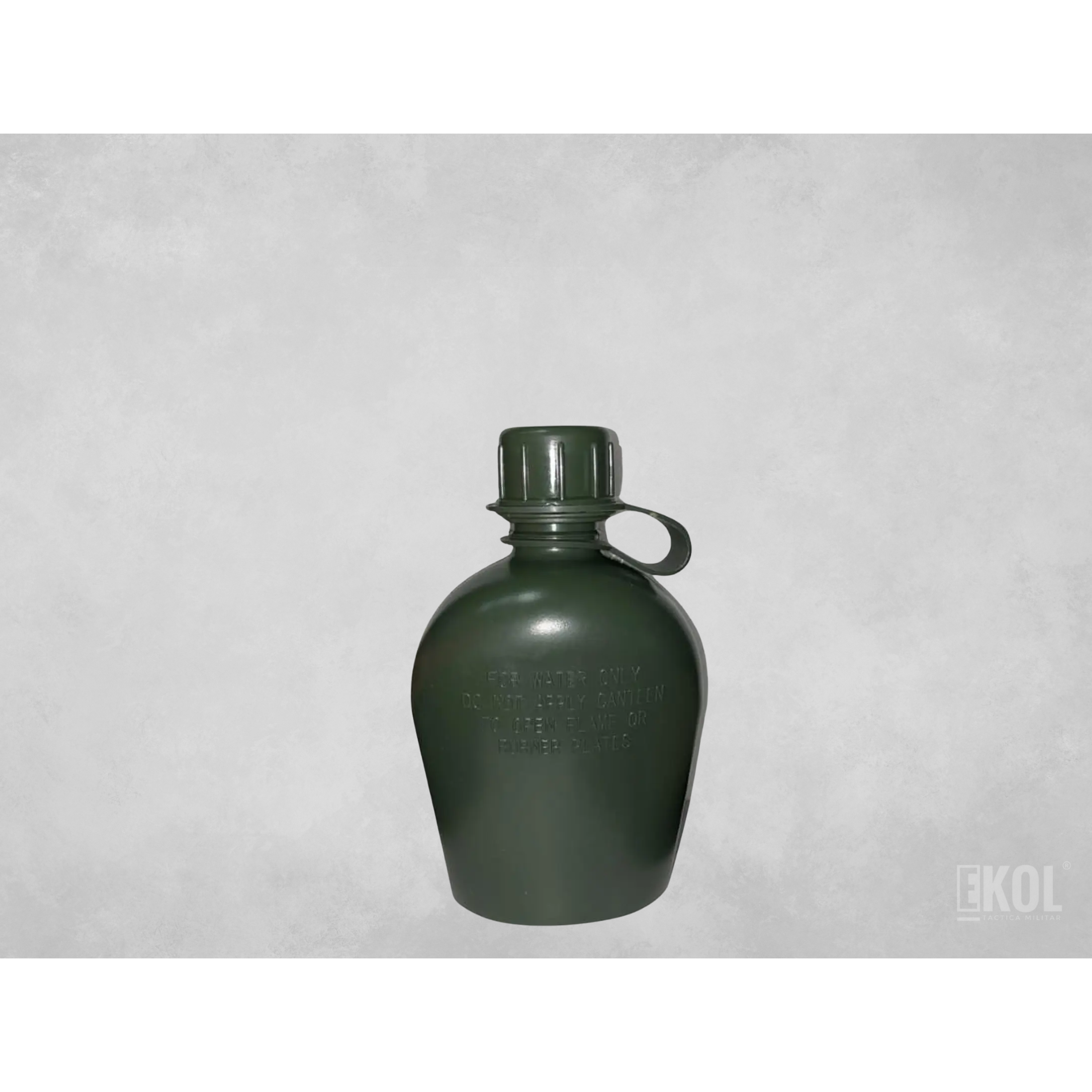 Cantimplora Verde Militar Plástica  1