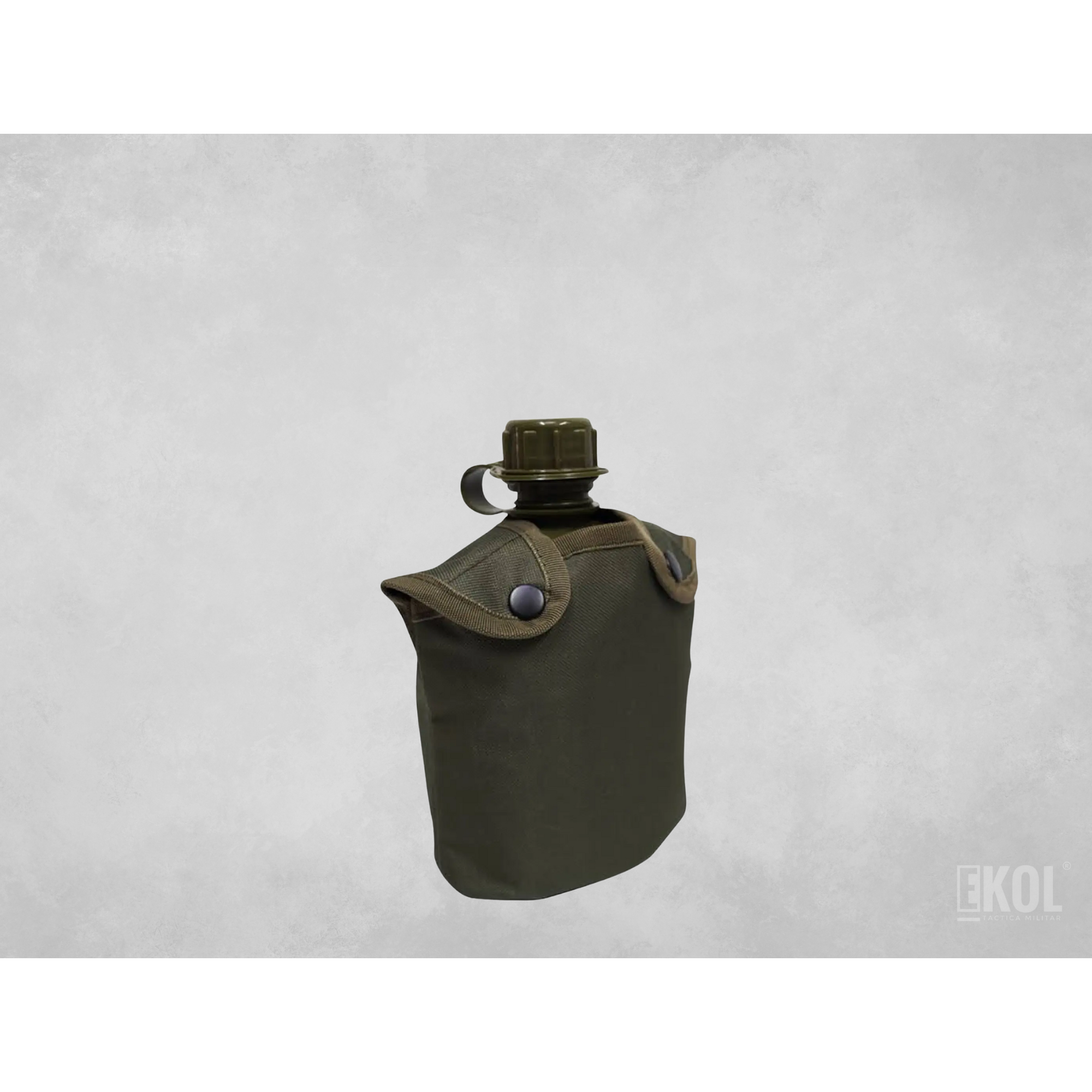 Cantimplora Verde Militar Plástica  2
