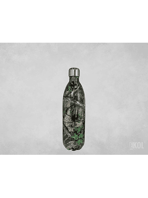 Botella Cantimplora Táctica Caza Camping Aluminio 500ml