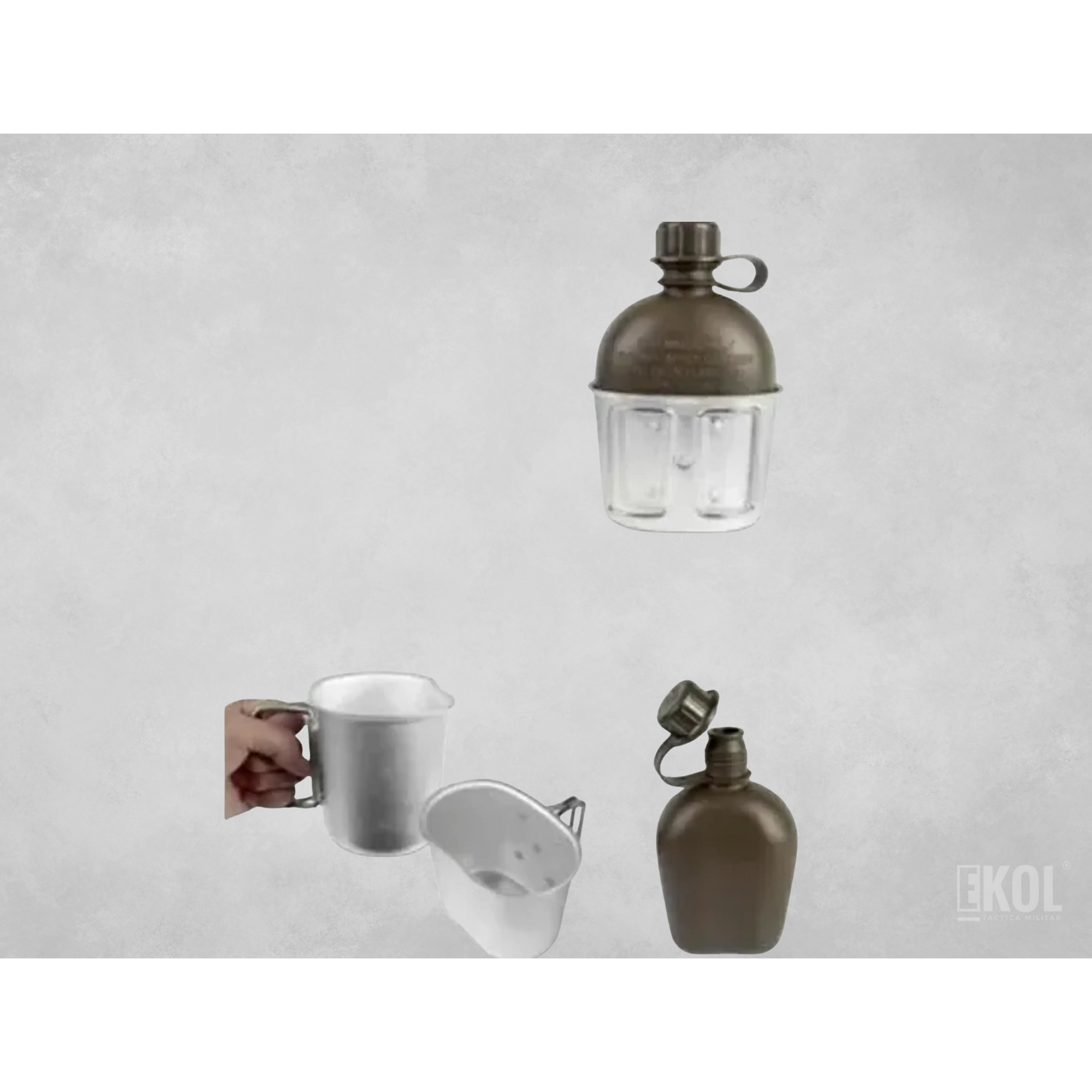 Cantimplora Militar Cooler Camping Airsoft Termo  3