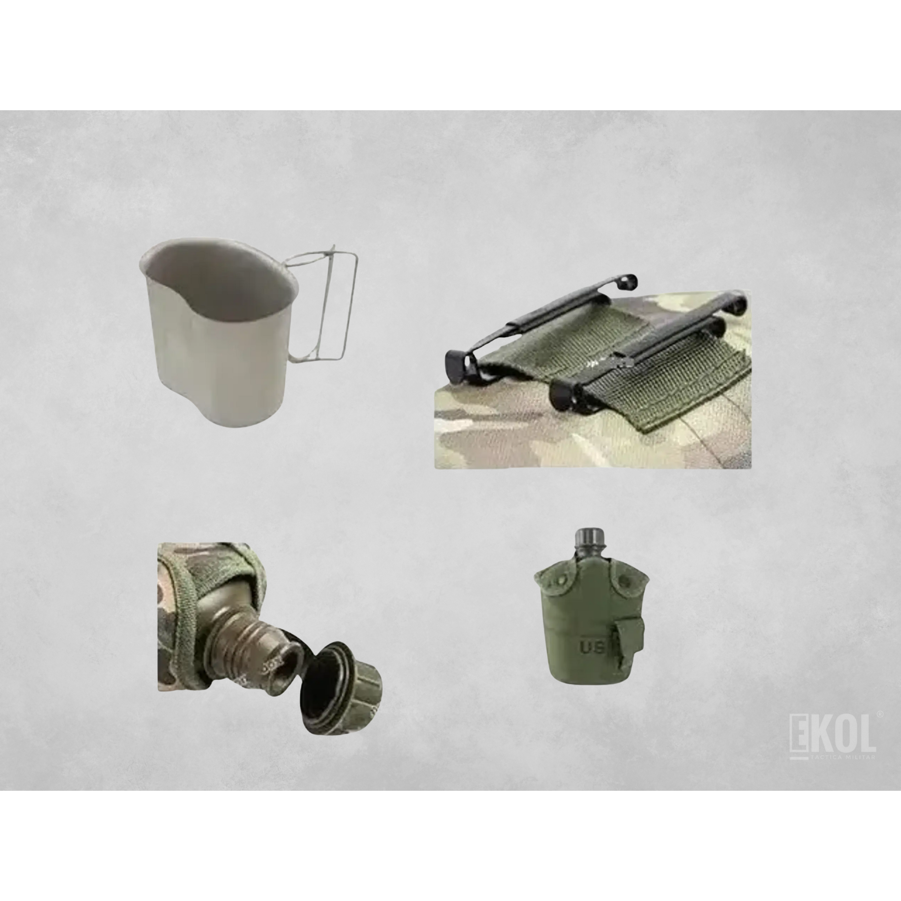 Cantimplora Militar Cooler Camping Airsoft Termo  4