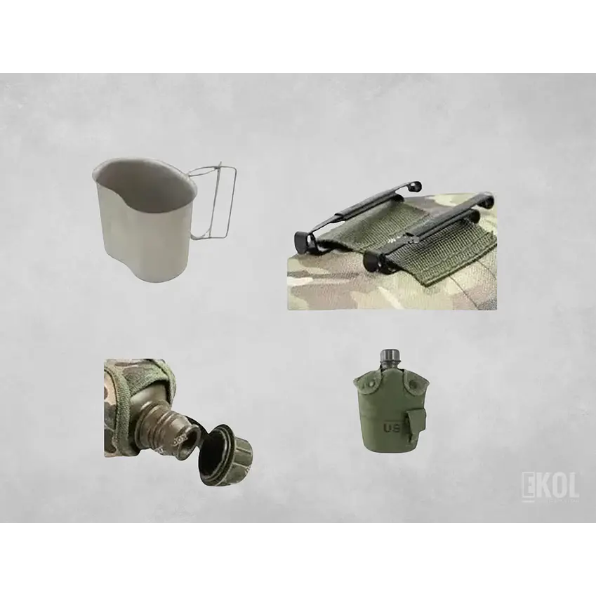 Cantimplora Militar Cooler Camping Airsoft Termo  4