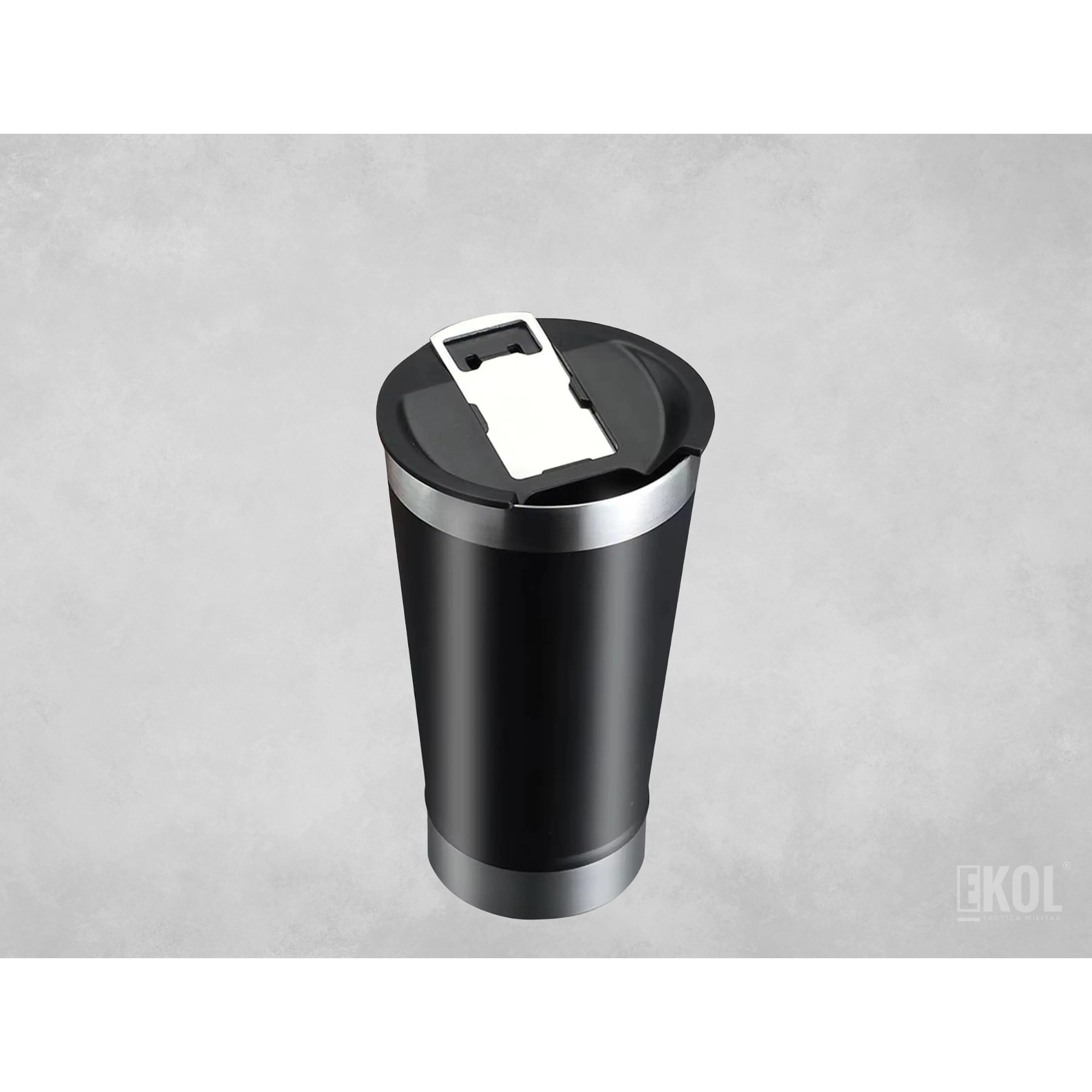 VASO CON TAPA ABRIDOR DE BOTELLAS 2