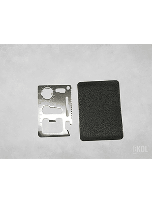 Tarjeta de supervivencia 11 en 1  