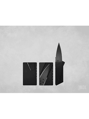 Cuchillo Tarjeta Outdoor Camping Cortapluma