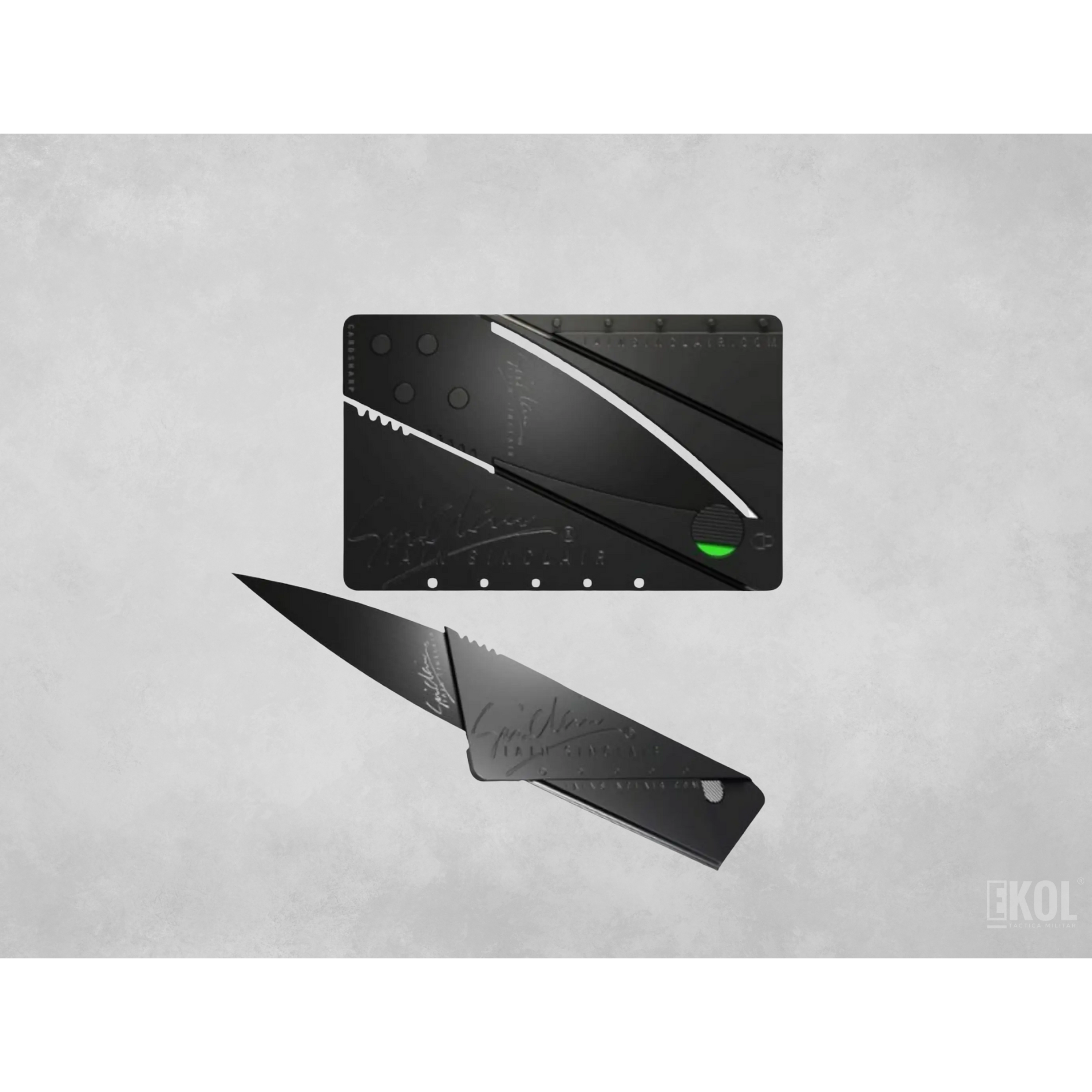 Cuchillo Tarjeta Outdoor Camping Cortapluma 2