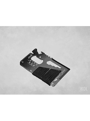 Tarjeta Multifuncional Supervivencia 14 en 1