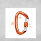 Mosquetón Climbing Resistente Profesional 25 Kn Multiuso - Miniatura 9