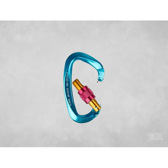 Mosquetón Climbing Resistente Profesional 25 Kn Multiuso 2