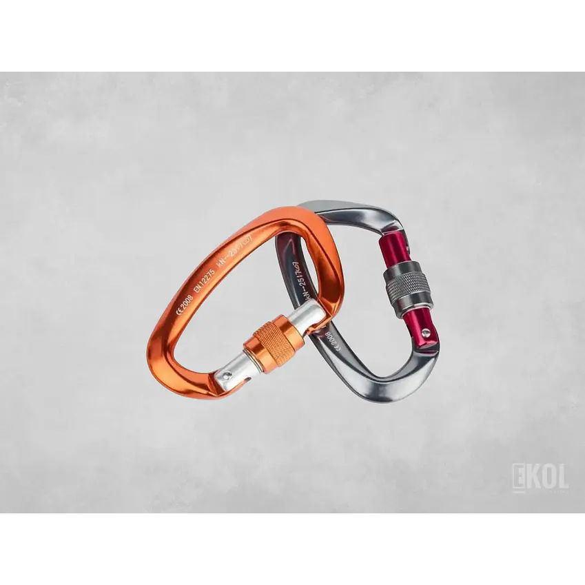 Mosquetón Climbing Resistente Profesional 25 Kn Multiuso 5