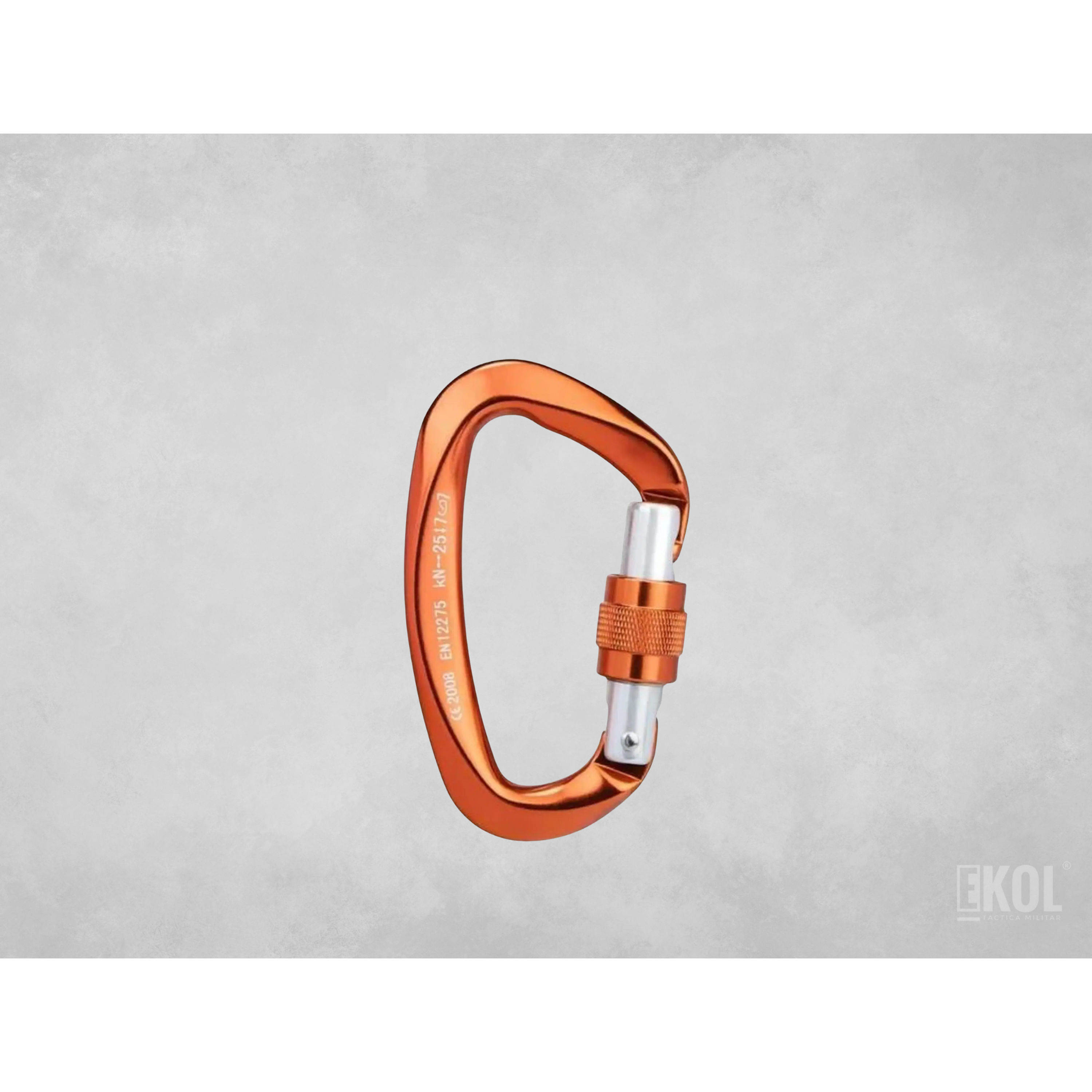 Mosquetón Climbing Resistente Profesional 25 Kn Multiuso 4