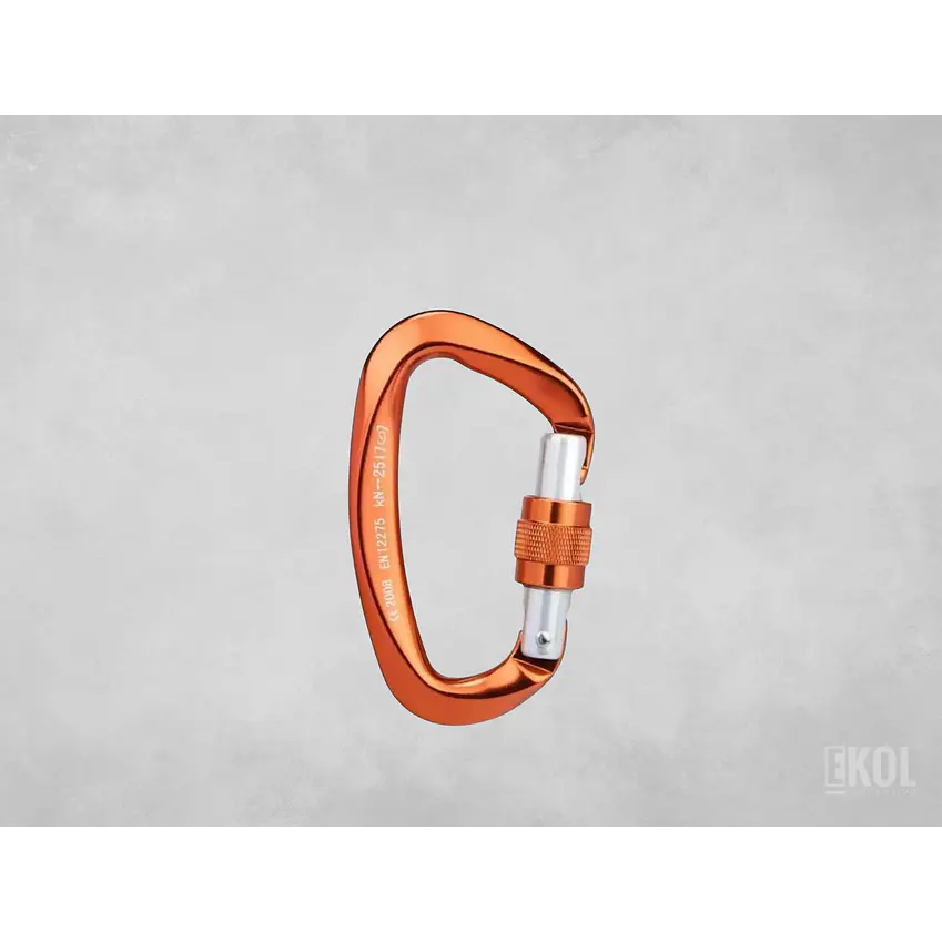 Mosquetón Climbing Resistente Profesional 25 Kn Multiuso 4