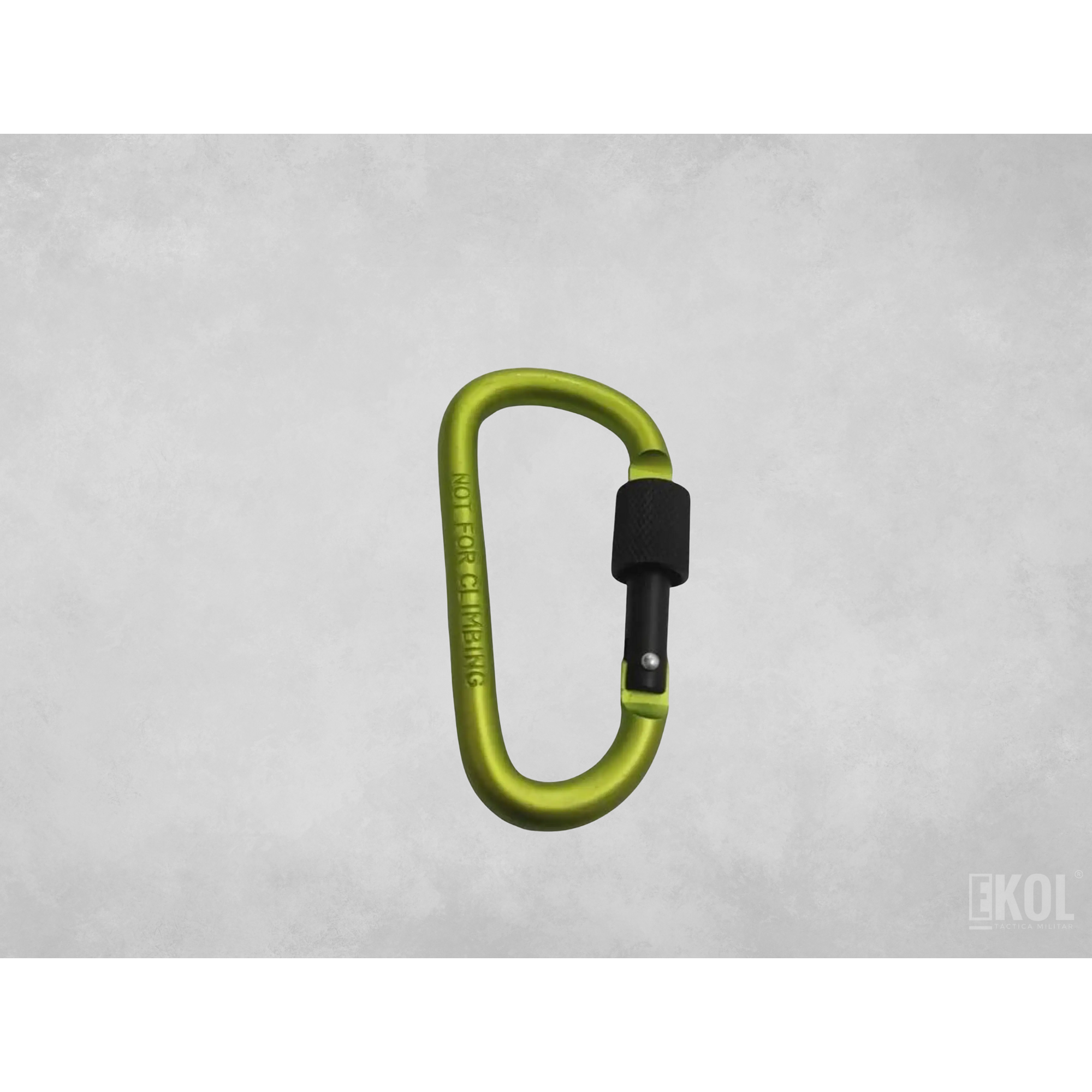 Mosquetón D-Con Seguro Chico - Camping Supervivencia 2