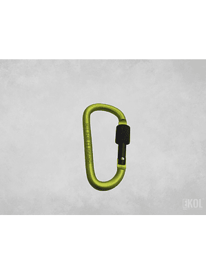 Mosquetón D-Con Seguro Chico - Camping Supervivencia