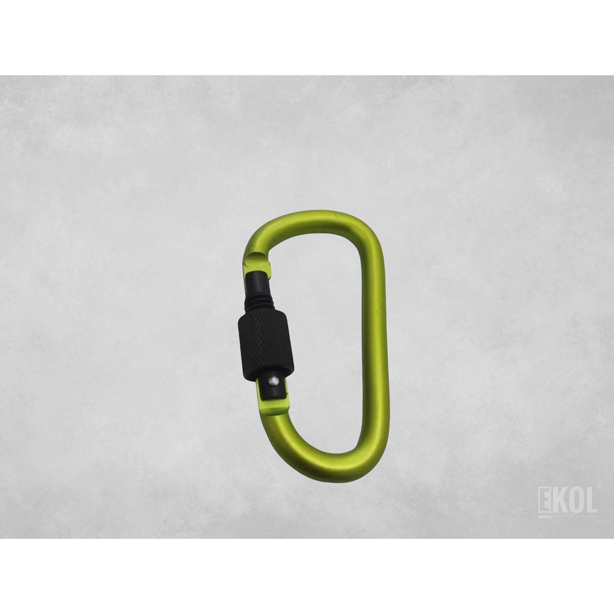 Mosquetón D-Con Seguro Chico - Camping Supervivencia 4