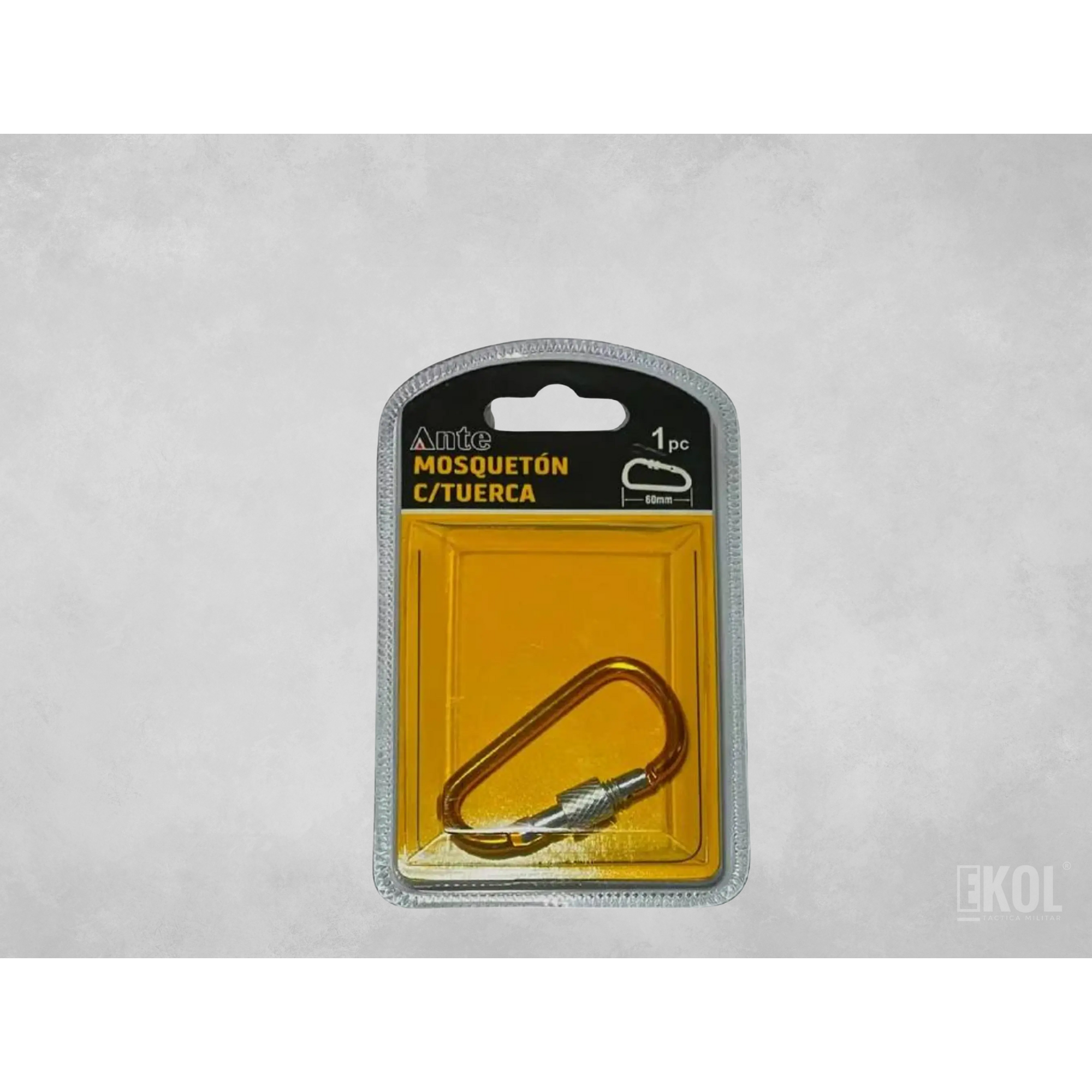 1 Pieza Mosquetón D Anillo Hebilla Escalada Gancho Colores 1