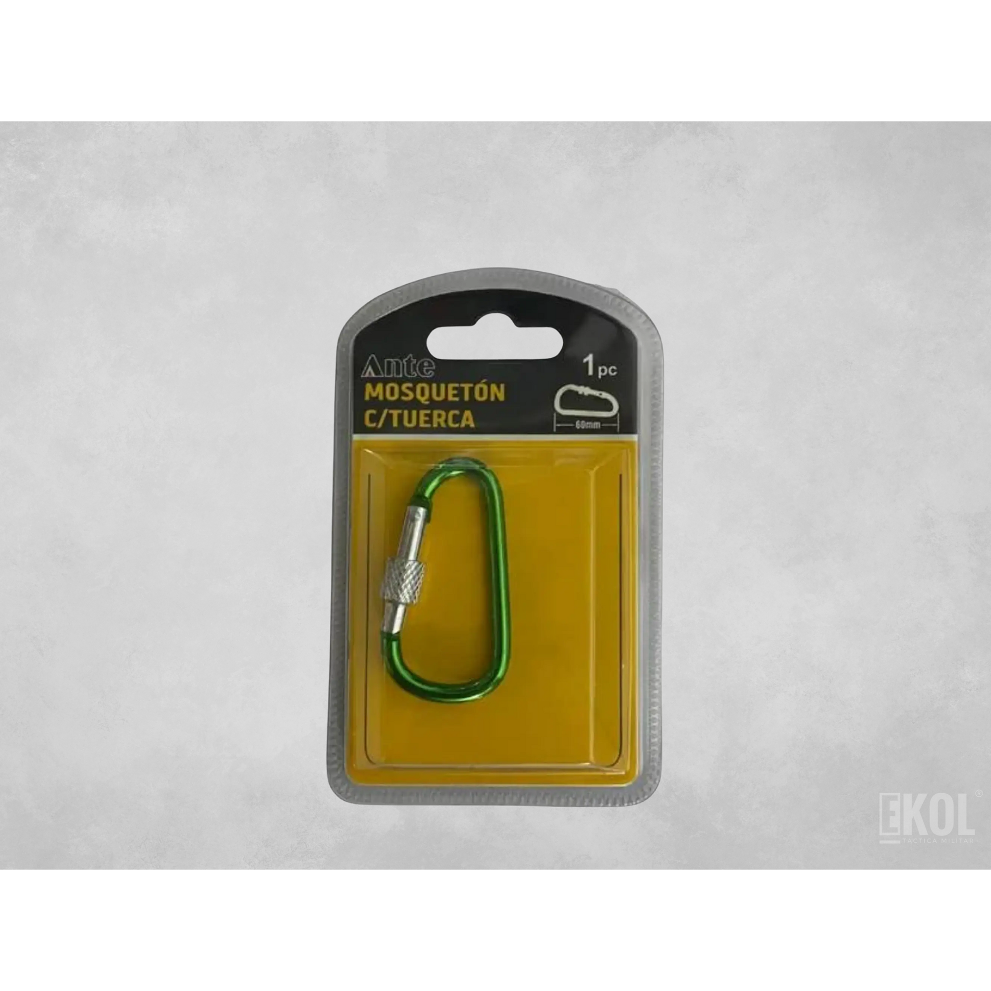 1 Pieza Mosquetón D Anillo Hebilla Escalada Gancho Colores 2