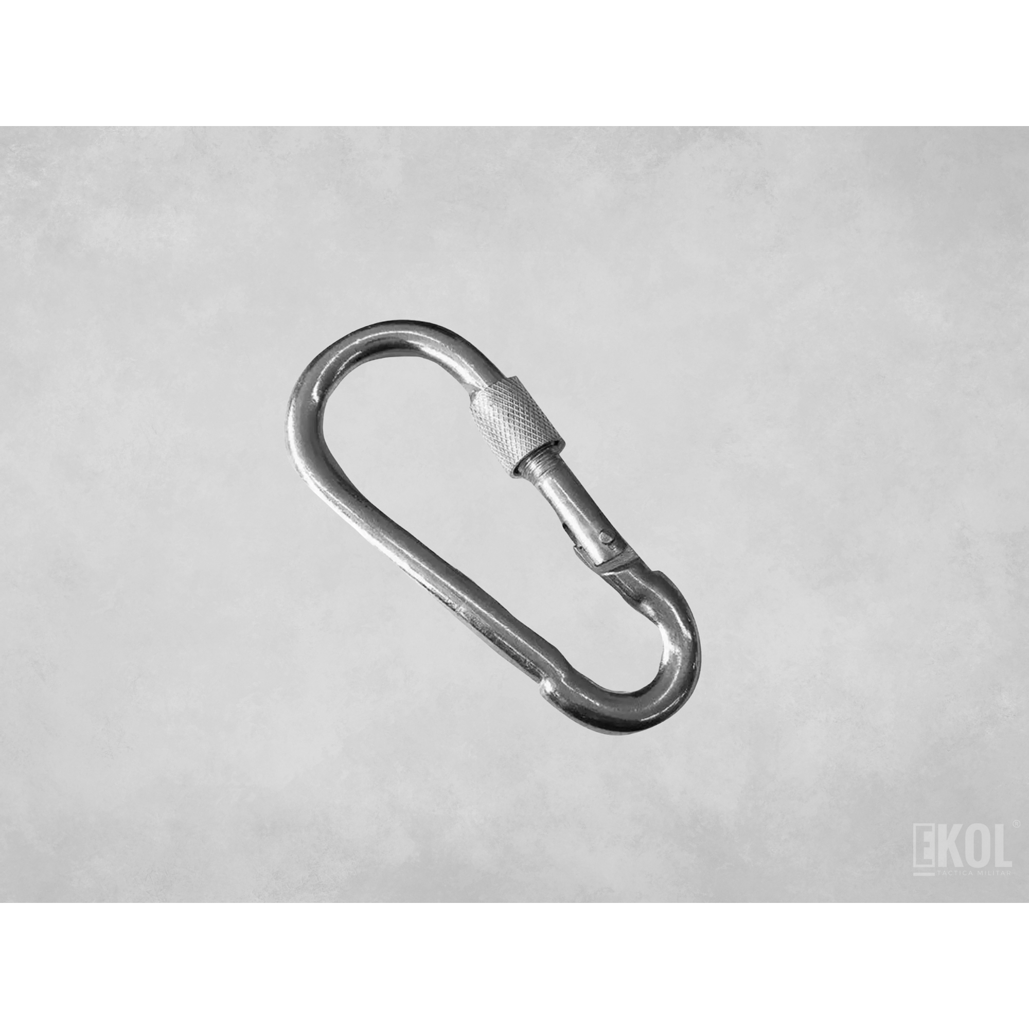 Mosqueton D- Incluye Seguro - Camping 140 kN 1